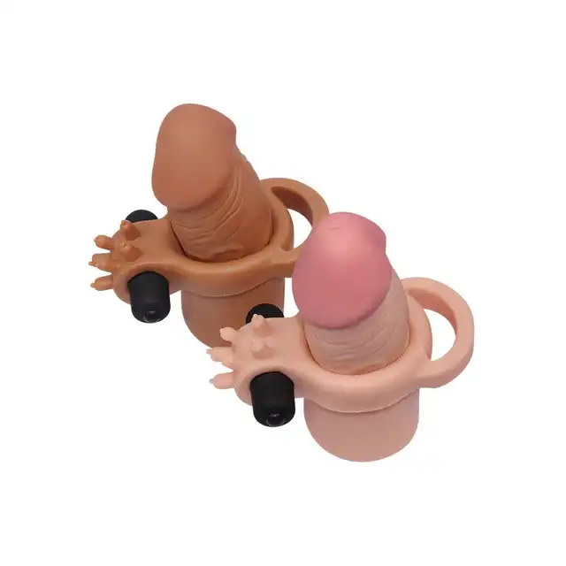 LoveToy - Pleasure X-Tender. Wibrująca nakładka przedłużająca penisa aż o 7,6cm!