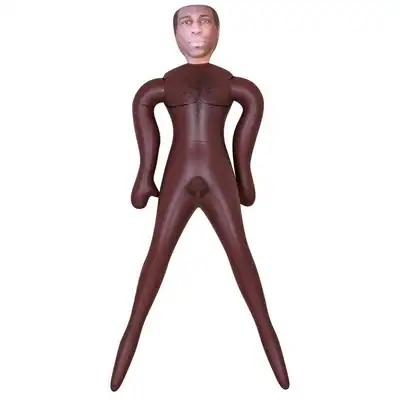 You2Toys - Mista Cool. Dmuchana lalka czarnoskórego mężczyzny prawdziwych rozmiarów. Spełnij swoje fantazje