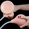 LoveToy - Squirting Dildo 9". Niezwykłe realistyczne dildo z wytryskiem na 1! Mocna przyssawka.