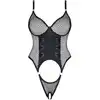 Demoniq - DDReja001. Czarne, seksowne body w rozmiarze M. 