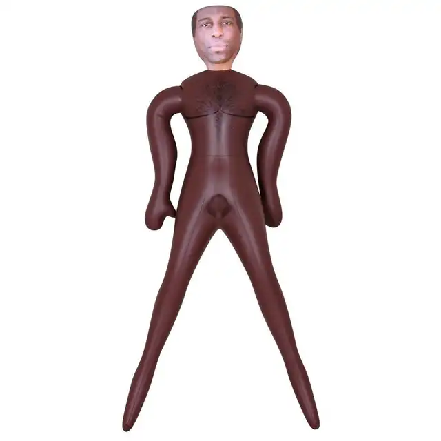 You2Toys - Mista Cool. Dmuchana lalka czarnoskórego mężczyzny prawdziwych rozmiarów. Spełnij swoje fantazje