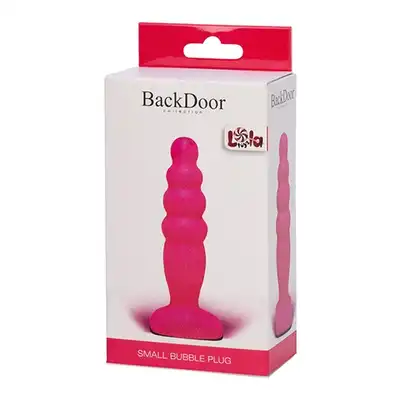Anal Plug Small Bubble pink