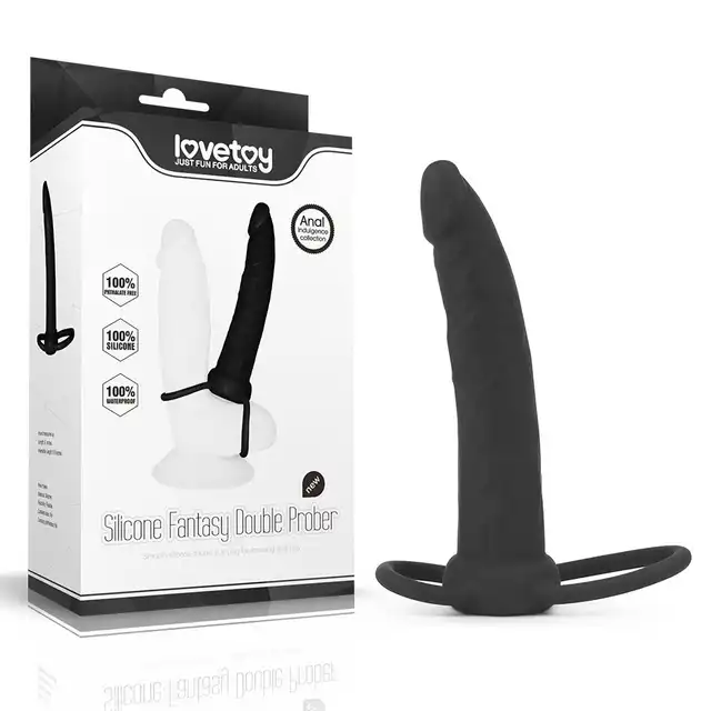 LoveToy - Silicone Fantasy Double Prober. Masażer prostaty nr 1! Mega sale!