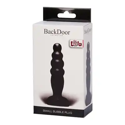 Anal Plug Small Bubble Plug black
