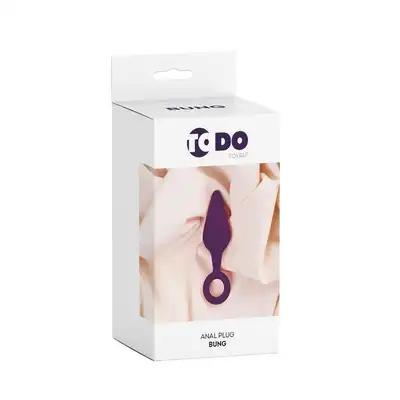 To Do - Anal Plug Bund Purple. Klasyczna wygodna wtyczka analna dla początkujących. M.  Polecamy.