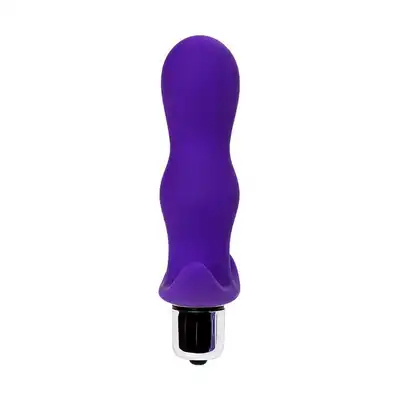 A- Toys. Vibro anal plug A-Toys, size: S; purple. Korek analny z mocnym wibratorem. 100% silikon.  