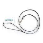 Fetish Boss Series Leash - Smycz czarna 115 cm. Kompatybilna z wszystkimi obrożami. 