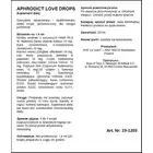 RUF - Aphrodict Love Drops. Krople pobudzające, potęgowanie ilości i siły orgazmów, wzmocnione pobudzenie seksualne
