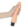 Lovetoy - Reel Feel 9. Realistyczny wibrator z cyber skóry. Ultra miękki materiał. 