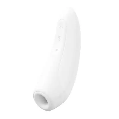 Wibrator - Curvy 1+ Air Pulse Stimulator + Vibration White