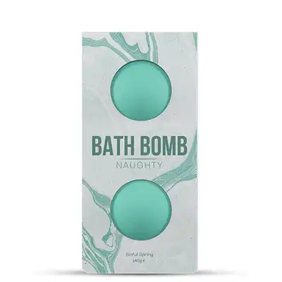 Dona - Bath Bomb Naughty Sinful Spring 140 gr. Musujące kule do kąpieli, pobudzający zapach.