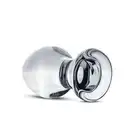 Gildo - Glass Buttplug No. 26. Gruba szklana wtyczka analna. Klasyczny kształt, 9 cm długości. 