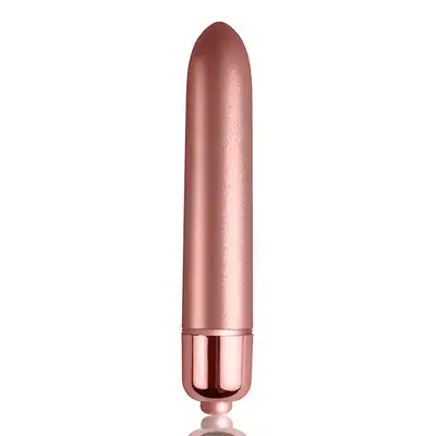 Rocks Off - Touch Of Velvet Rose Blush. Różowy, ekskluzywny wibrator dla Niej. Luksusowy mini wibrator nr 1! 