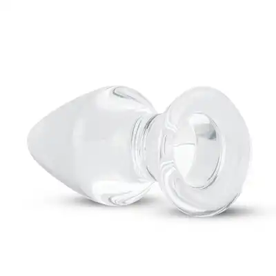Gildo - Glass Buttplug No. 25. Klasyczna szklana wtyczka analna, 9,6 cm. 