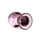 Gildo - Pink Glass Buttplug. Piękny, różowy plug analny 8,5 cm. 