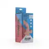 Real Feel - Kevin Realistic Dildo. 19 cm dyskretne i kompaktowe dildo z miękkiego silikonu. 
