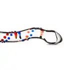 Gildo – Glass Dildo No. 3. Szklane dildo o falistym kształcie z kolorowymi detalami