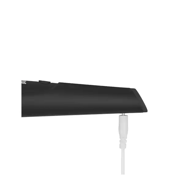 Yiva - Power Massager Black. Magiczna różdżka, klasyczny design i uniwersalny kolor.  
