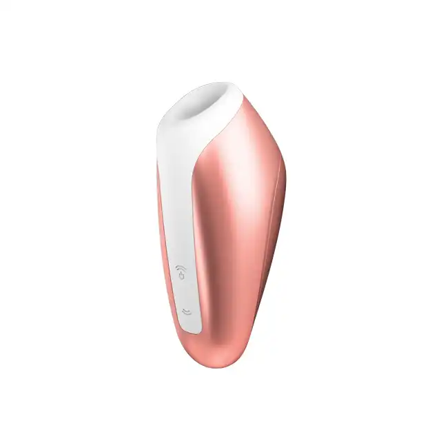 Satisfyer - Love Breeze Air Pulse Stymulator. Różowo złoty stymulator seksu oralnego. Soft touch, najlepsze stymulacja łechtaczki.