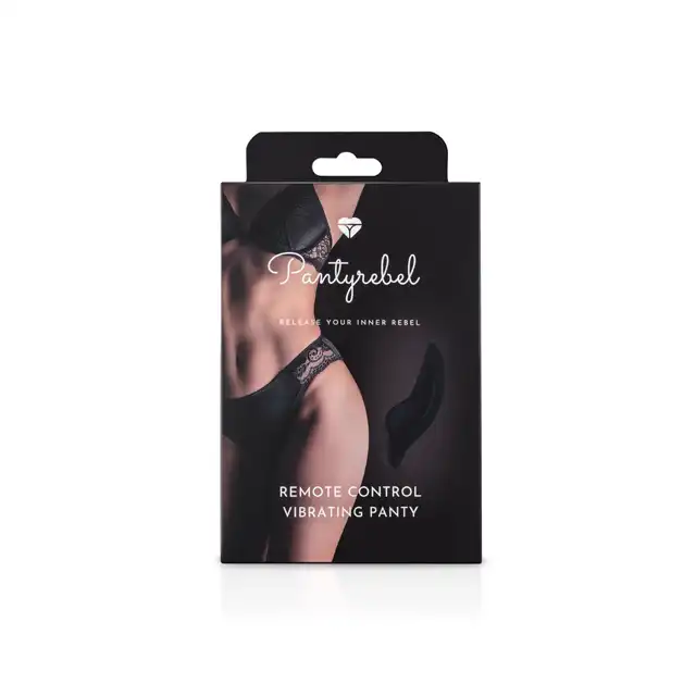 Pantyrebel - Vibrating Panty. Zdalnie sterowane wibrujące koronkowe majtki. Model 03