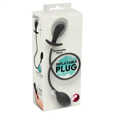 You2Toys - Inflatable Plug. Pompowany korek analny i stymulator prostaty. Efektowny w działaniu. Od 3 do 8 cm średnicy.
