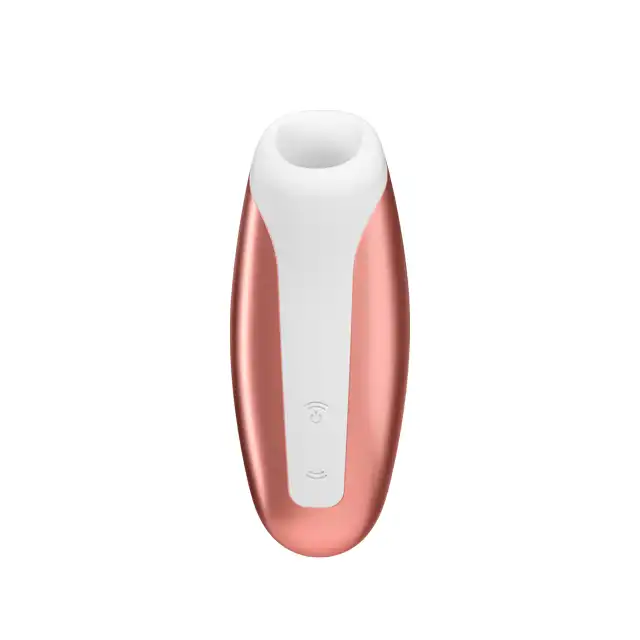 Satisfyer - Love Breeze Air Pulse Stymulator. Różowo złoty stymulator seksu oralnego. Soft touch, najlepsze stymulacja łechtaczki.