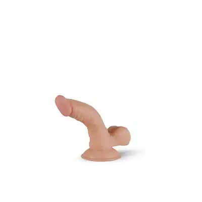 Real Feel - Kevin Realistic Dildo. 19 cm dyskretne i kompaktowe dildo z miękkiego silikonu. 