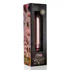 Rocks Off - Touch Of Velvet Rose Blush. Różowy, ekskluzywny wibrator dla Niej. Luksusowy mini wibrator nr 1! 