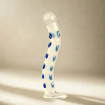 Gildo - Glass G-Spot/Prostate Dildo No. 18. Idealne szklane dildo do stymulacji punktów G i P. 