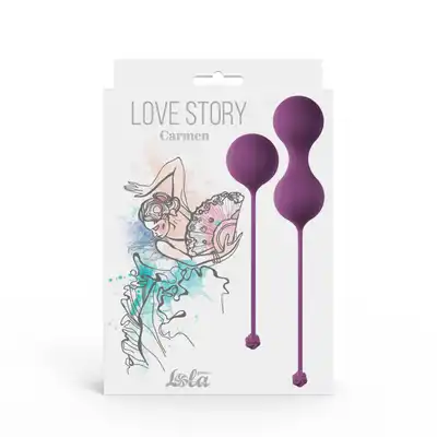 Love Story - Carmen Lavender. Kulki gejszy - super zestaw! 73 g i 44 g! 