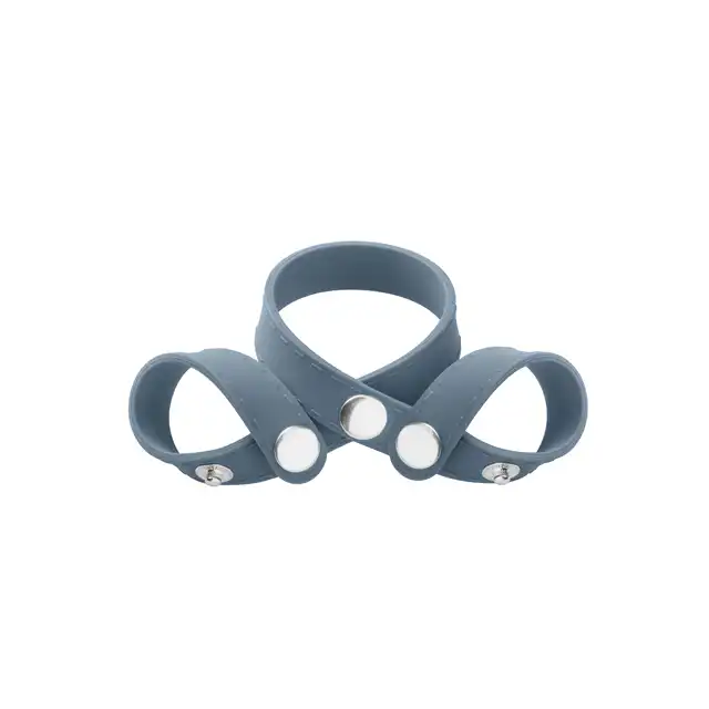 Boners - 8-style Ball Splitter. Świetny regulowany ring erekcyjny z solidnego, przyjemnego w dotyku materiału. 