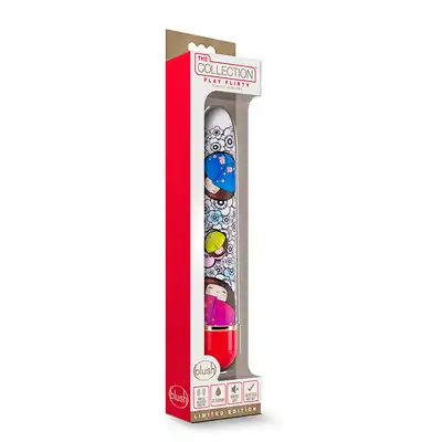 The Collection -  Play Flirty Red. Urocze, miłe, słodkie wibratorki dla nieśmiałych i początkujących. 14,6 cm. Limited Edition. Mega Sale!