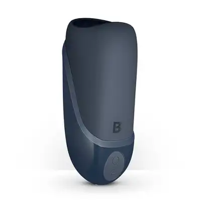 Boners - Vibrating Blow Job Stimulator. Wibrator dla mężczyzn, silne wibracje, delikatny silikon, 10 trybów masażu. 