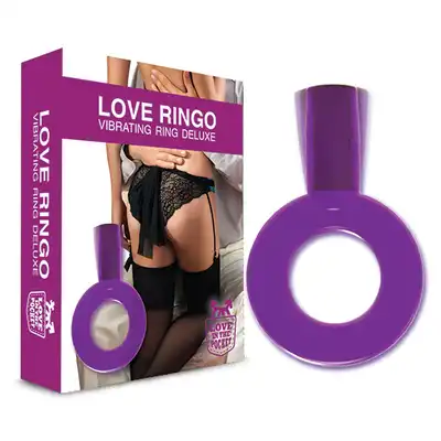 Love In The Pocket - Love Ringo. Wibrujący ring erekcyjny premium. Kieszonkowe 