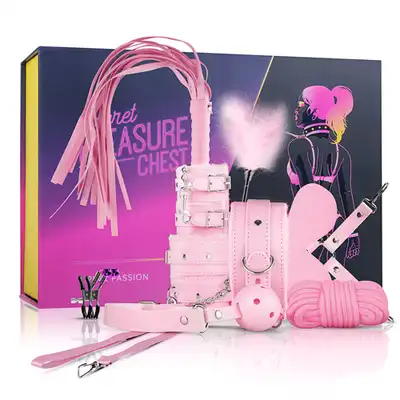 LoveBoxxx - Secret Pleasure Chest Pink Pleasure. Super zestaw luksusowych zabawek BDSM. Mega Sale!