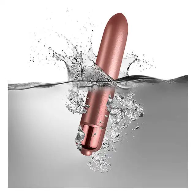 Rocks Off - Touch Of Velvet Rose Blush. Różowy, ekskluzywny wibrator dla Niej. Luksusowy mini wibrator nr 1! 