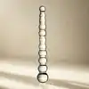 Gildo - Glass Dildo No. 20. Dwustronne szklane dildo, dwa poziomy przyjemności dzięki różnej szerokości. 