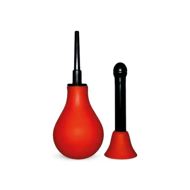 Bestseller - Red Anal Douche. Czerwona gruszka do lewatywy. 