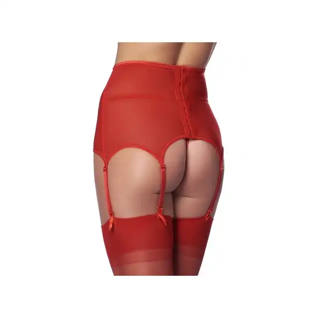 Amorable Suspenderbelt Red