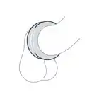 Boners - Ribbed Cock Ring. Podwójnie gruby, miękki ring. Przedłużona i wzmocniona erekcja.