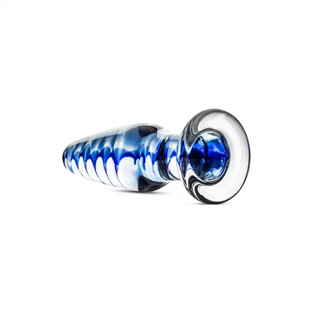 Gildo - Glass Buttplug No. 23. Szklana długa wtyczka analna ze zwężaną końcówką. 10,5 cm!