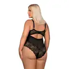 Obsessive - Amallie. Czarne body z delikatną koronką XXL. Ostatnia sztuka!