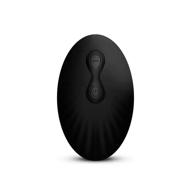 Sway Vibes - No. 3 Black. Stringi z wibratorem sterowanym na pilota. Mocny i dyskretny masażer. 