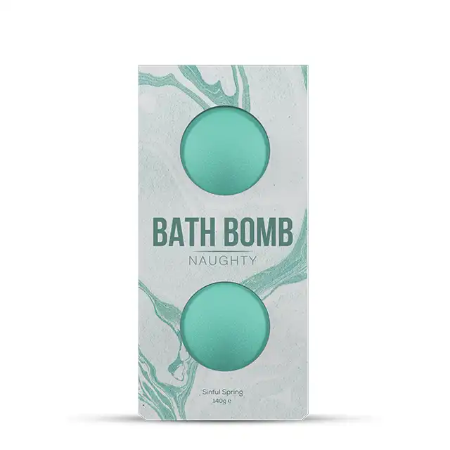 Dona - Bath Bomb Naughty Sinful Spring 140 gr. Musujące kule do kąpieli, pobudzający zapach.