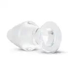 Gildo - Glass Buttplug No. 25. Klasyczna szklana wtyczka analna, 9,6 cm. 