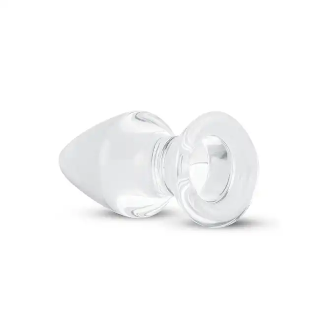 Gildo - Glass Buttplug No. 25. Klasyczna szklana wtyczka analna, 9,6 cm. 
