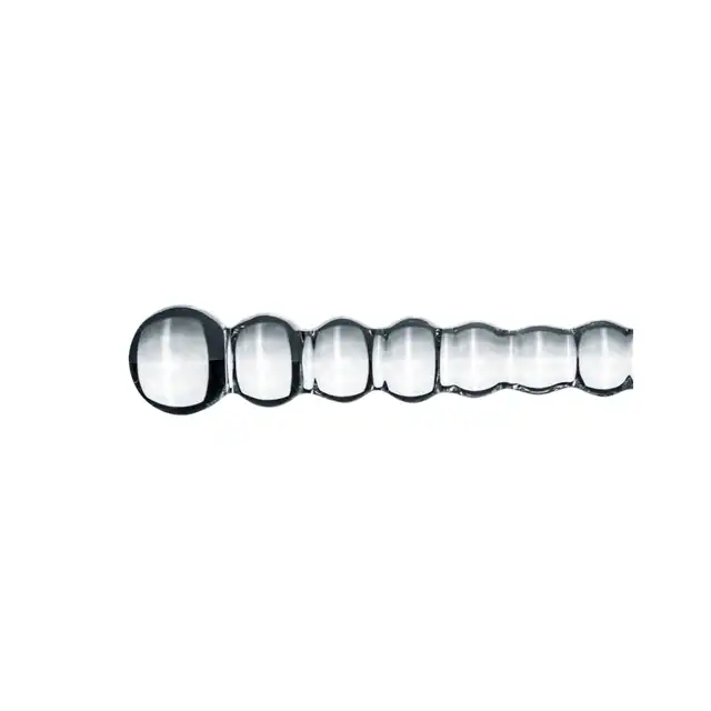 Gildo – Glass Dildo No. 20. Dwustronne szklane dildo z żebrowanym trzonem – precyzja i podwójna stymulacja