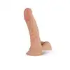 Real Feel - Derek Realistic Dildo. 22 cm realistyczne dildo z mocną przyssawką. 