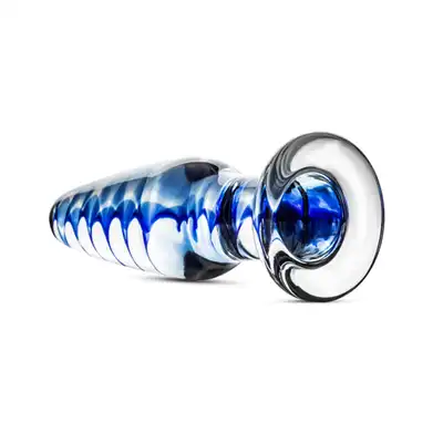 Gildo - Glass Buttplug No. 23. Szklana długa wtyczka analna ze zwężaną końcówką. 10,5 cm!