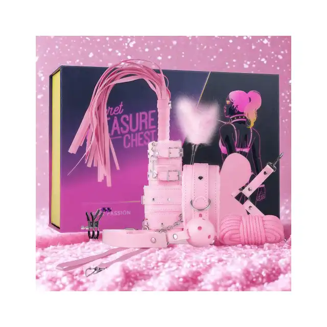 LoveBoxxx - Secret Pleasure Chest Pink Pleasure. Super zestaw luksusowych zabawek BDSM. Mega Sale!